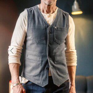 &SONS WAISTCOAT / VEST -- SIZE XL
